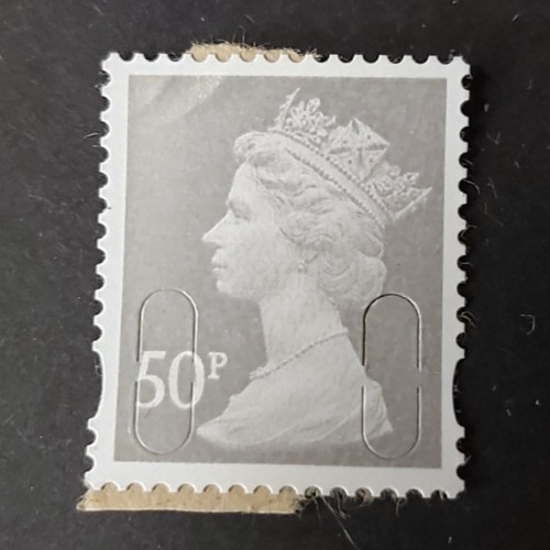 Machin security 50p stamp
