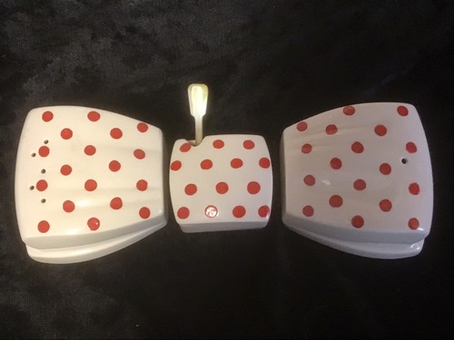 Carlton ware polka dot bow - ware,