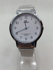 Lorus V515-8A00 Mens Quartz Stainless Steel watch, Working, New Battery