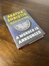 A Murder Is Announced - Agatha Christie FACSIMILE Harper Collins 2012