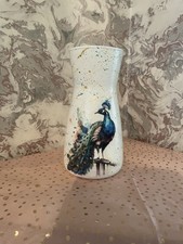 Handmade Peacock Vase