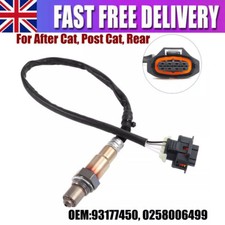 After Post Cat O2 Oxygen Sensor Lambda Probe Fit Opel Vauxhall 1.6 1.4 1.2 1.0