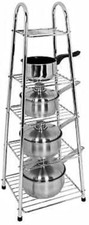 5 Tier Chrome Saucepan Pot