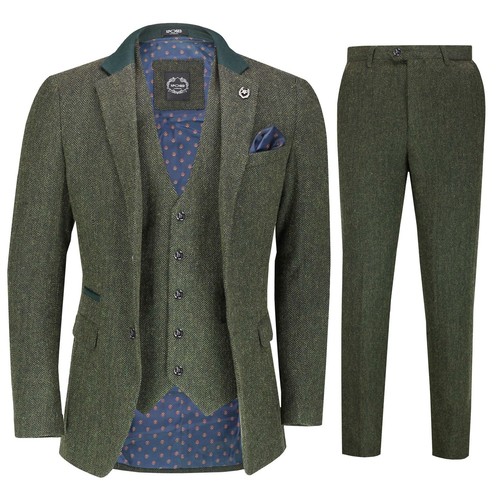 Mens herringbone tweed piece - mens,
