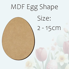 Wooden MDF Egg Blanks –