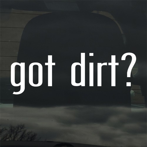 Got dirt custom - got, sticker
