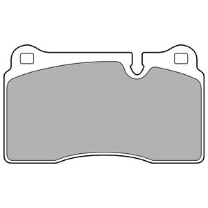 Delphi lp2009 brake pad - pad, set