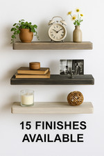 Rustic Floating Shelves Solid
