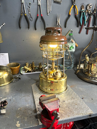 Tilley lamp vintage - pork, pie