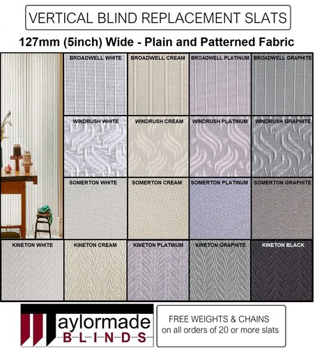 Replacement vertical blind - replacement,