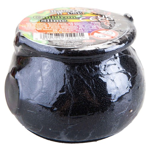 Halloween cauldron slime - cauldron,