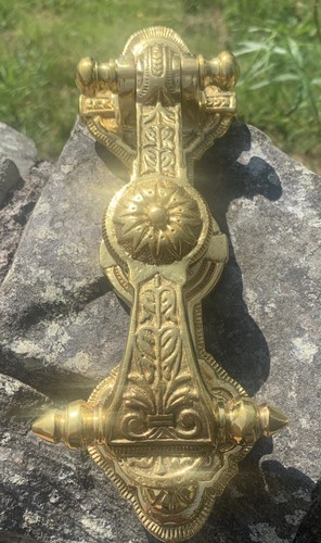 Large embossed door knocker - knocker,