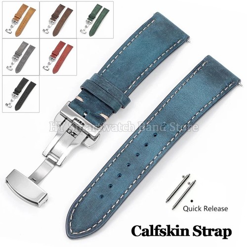 Men genuine leather watch - men's,