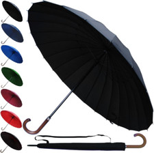 Windproof 24 Rib Umbrella for