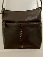 DITTO  Leather Bag With Should Strap Brown