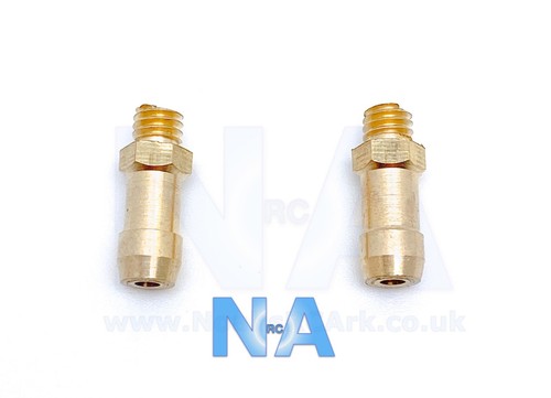 Brass nozzle rc boat - x,