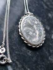 Vintage Large Sterling Silver
