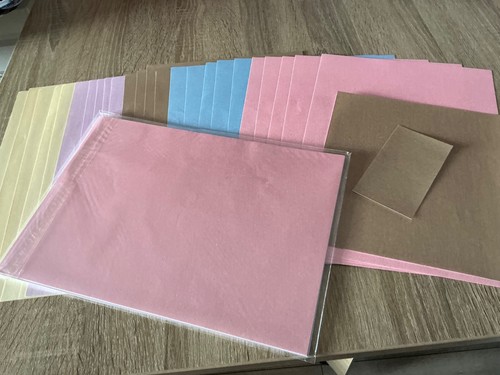 New and part used pack - and, 1