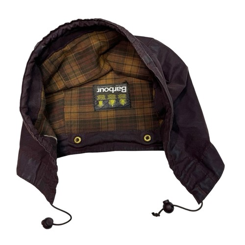 Barbour rustic brown - hood, wax