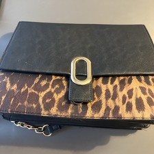 M&S Collection Leather leopard