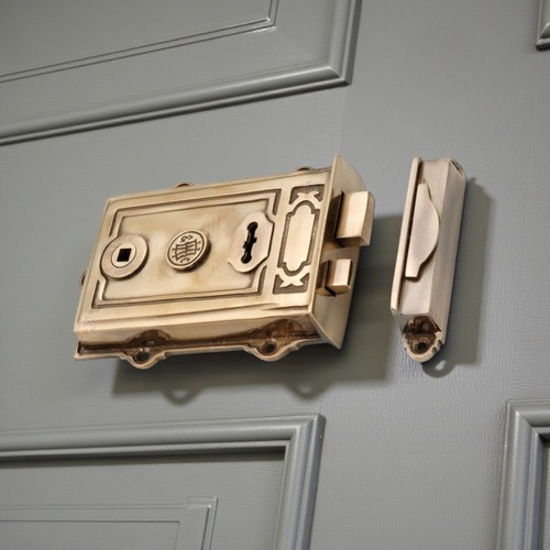 Aged brass davenport rim - aged,