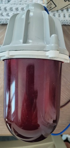 Coughtrie sw10 lamp red glass - sw10,