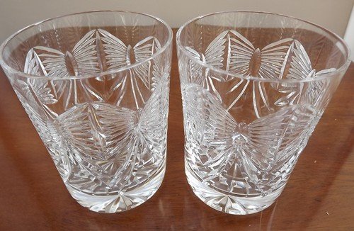 Pair waterford crystal - of,