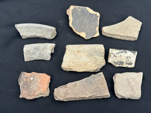 Roman pottery fragments - roman,