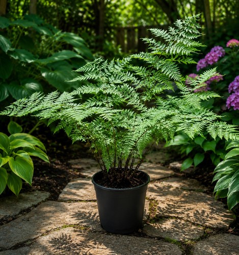 Large dryopteris atrata - 5,