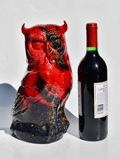 HUGE Royal Doulton FLAMBE Owl