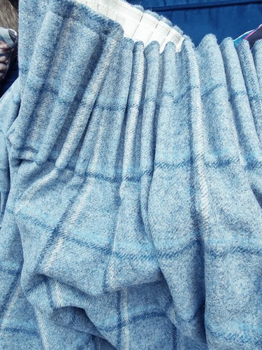 Pure 100 wool tweed tartan - tweed,