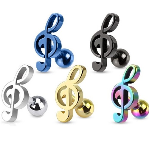 Gem tragus helix bar - tragus,