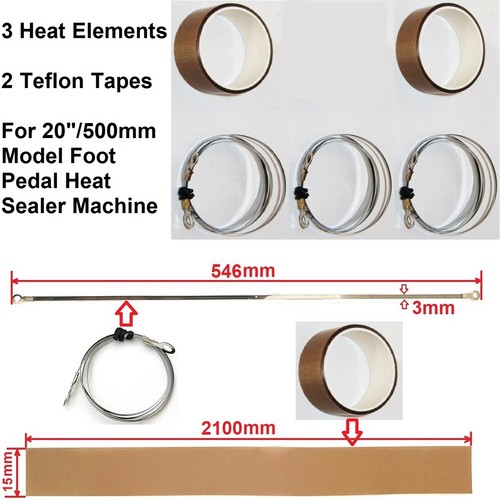 Heat elements reels of - 3,