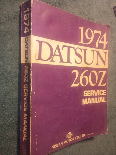 1974 datsun 260z - 260z, shop