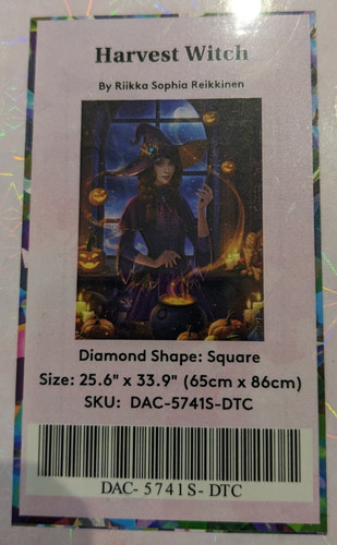 Harvest witch diamond art club - art,
