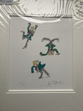 Simpkin Silly Signed Quentin Blake Limited Edition Print With COA