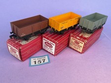 Hornby Dublo 4669 4640 & 4670 Standard, Goods & Sand Wagons, Boxed, EC, 2/3 Rail