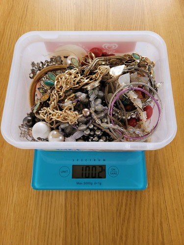 Joblot 1kg bag mixed - 1kg, jewellery