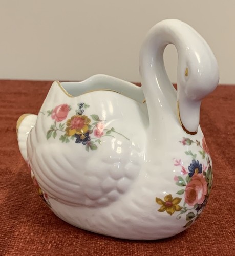 Royal crest floral swan - royal,