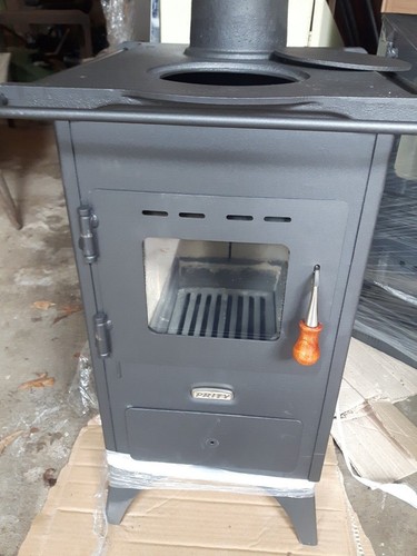 Wood burning stove solid fuel - wood,