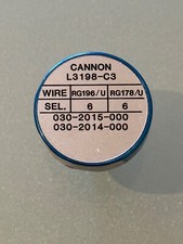 Daniels DMC K202 Electrical Crimp Tool Turret AFM8 aerospace used Souriau Cannon