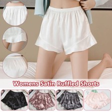 Satin Ruffled Shorts Knickers