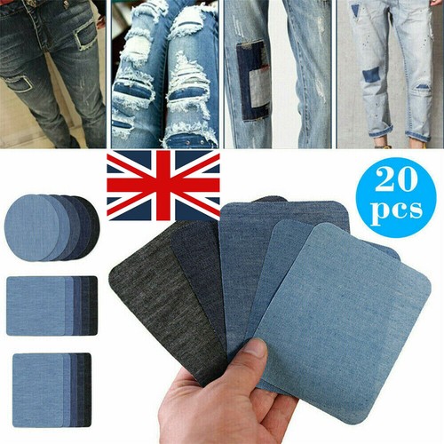 Diy iron denim patches - iron,