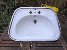 Vintage Metal Bathroom Sink Washbasin Basin
