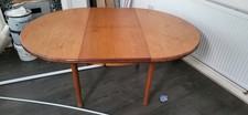 G Plan Mid Century Teak Dining Table Extending, Vintage