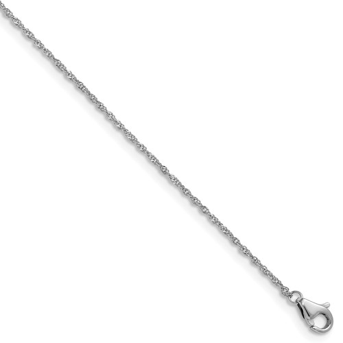 Herco platinum 10mm - platinum, 1.10mm