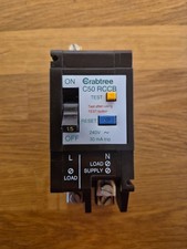 Crabtree C50 RCBO 15 Amp 30mA