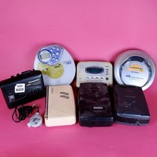 Job Lot Personal Radio Cassette & CD Players Sony Walkman Panasonic Aiwa Junk