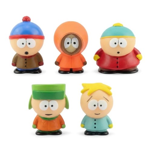 5pcs set south park action - south,