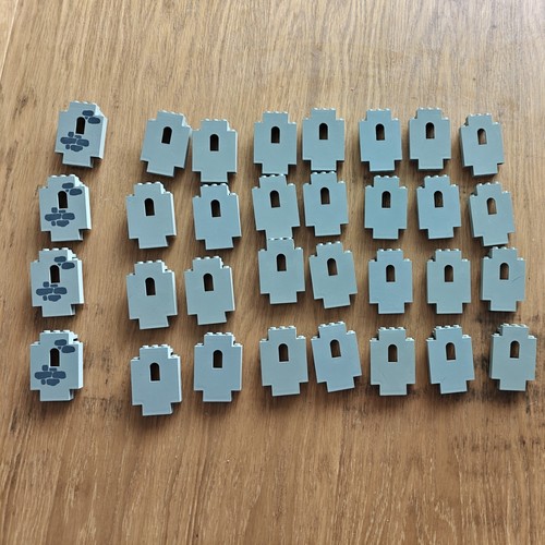 Lego vintage grey castle - grey, wall
